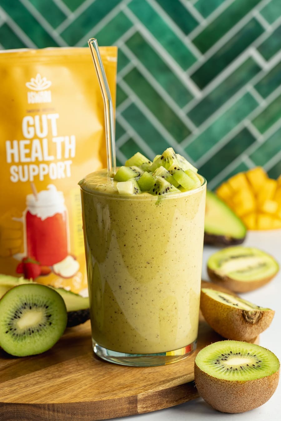 Smoothie Kiwi, Mangue et Avocat