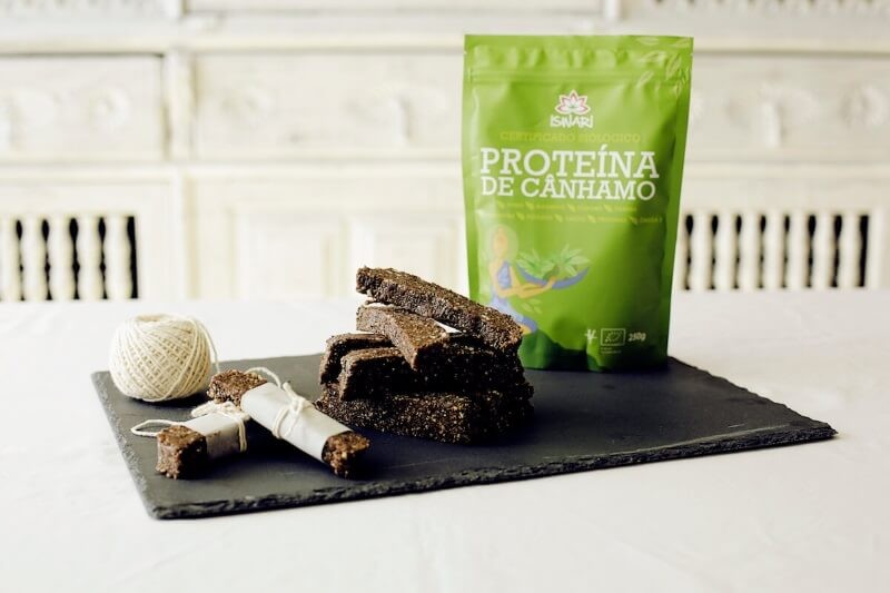 Barras Energéticas de Proteína Cáñamo