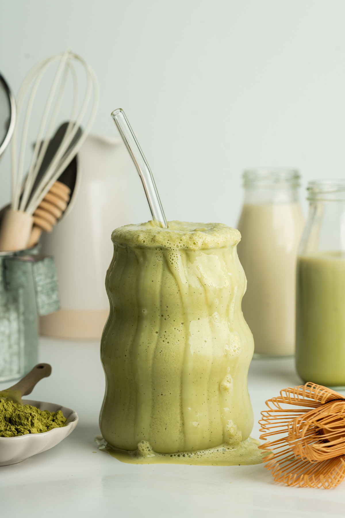 Matcha-Frappé