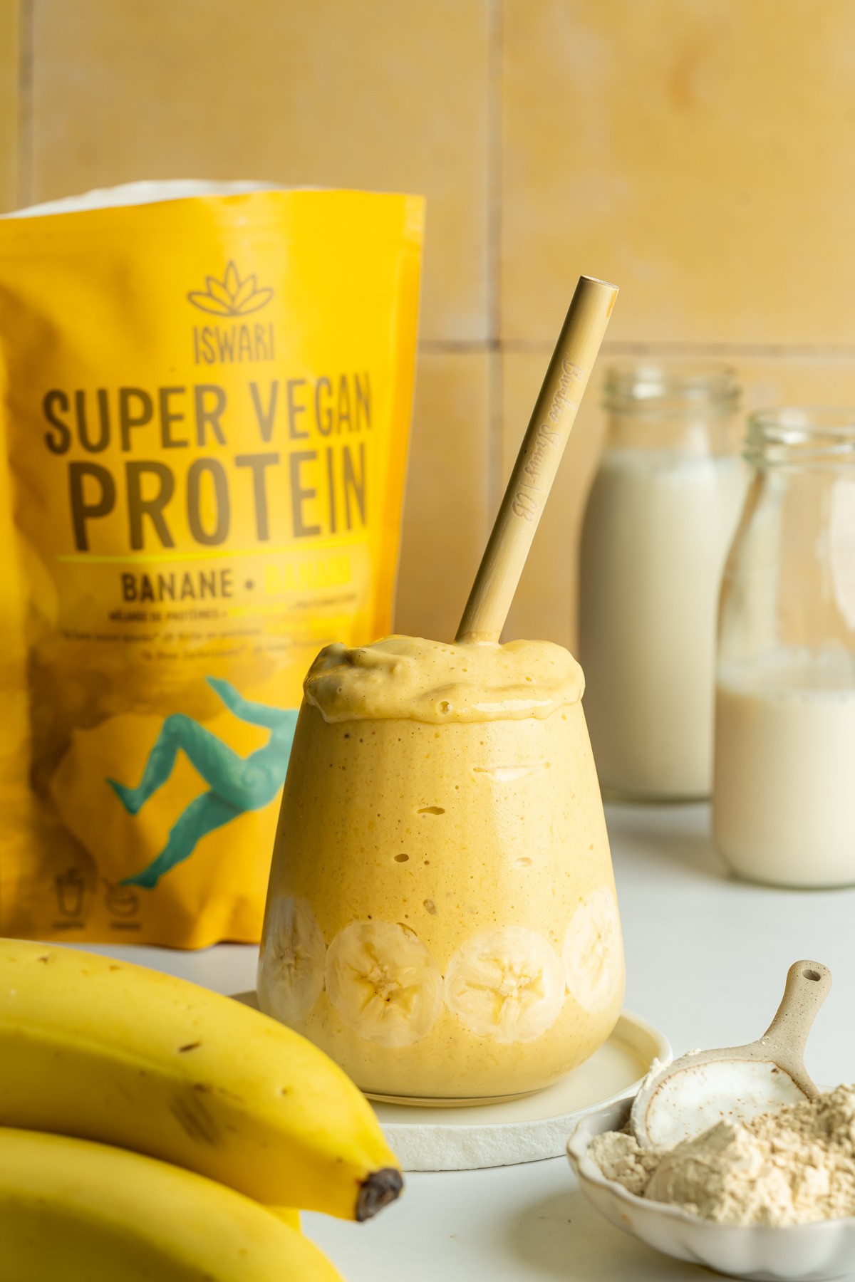 Smoothie de Plátano con Proteína