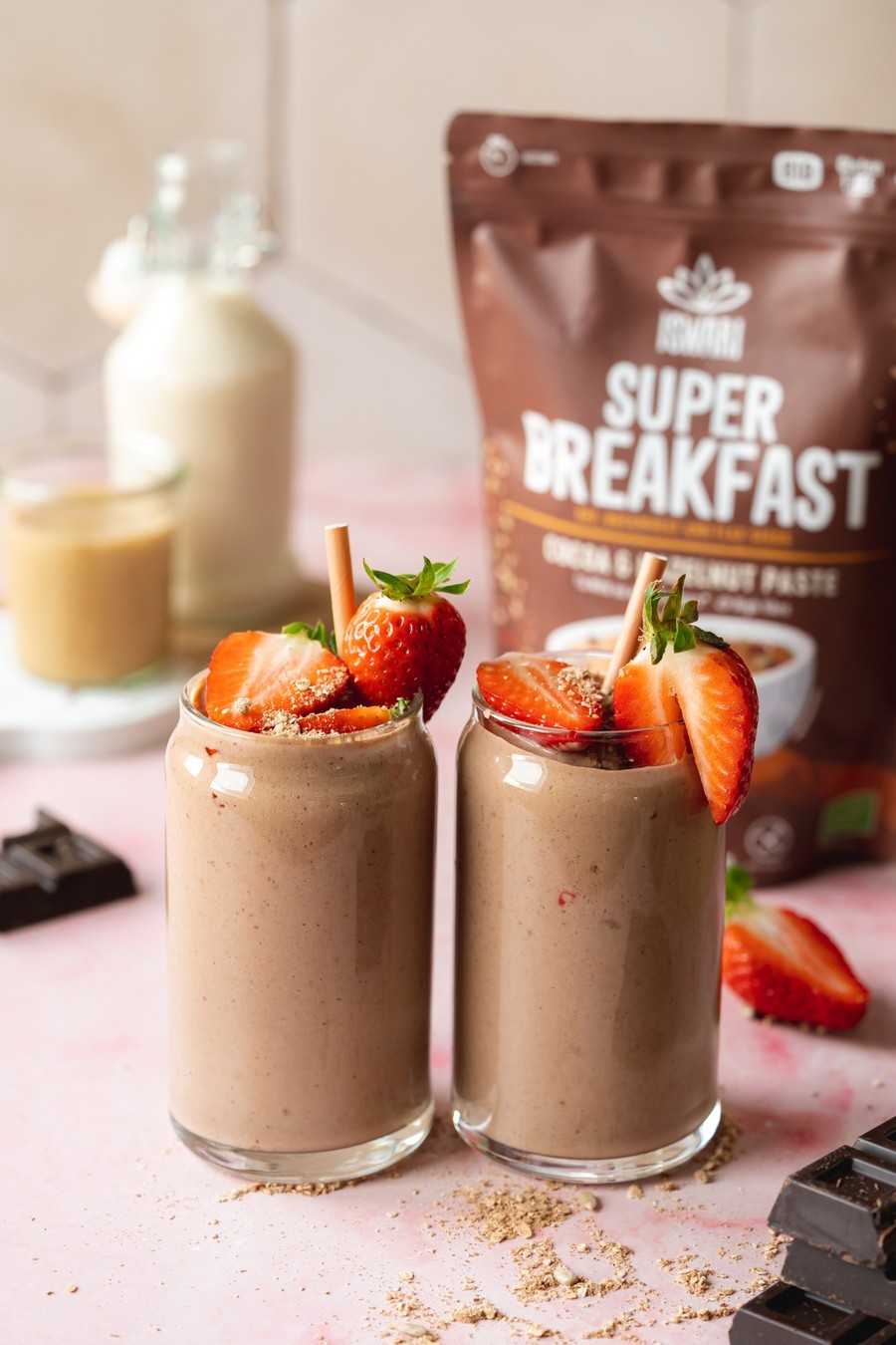 Kakao Haselnuss Smoothies