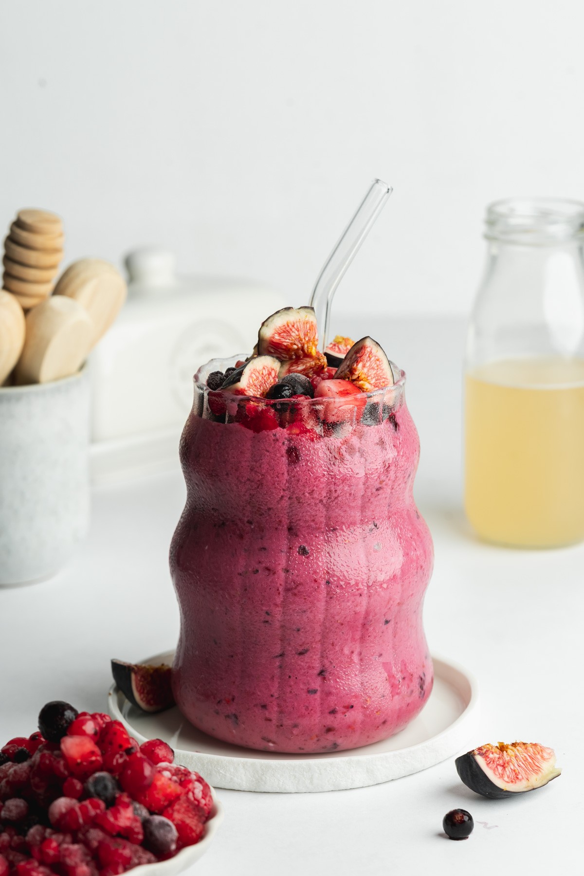 Smoothie de Kombucha para a Saúde Intestinal
