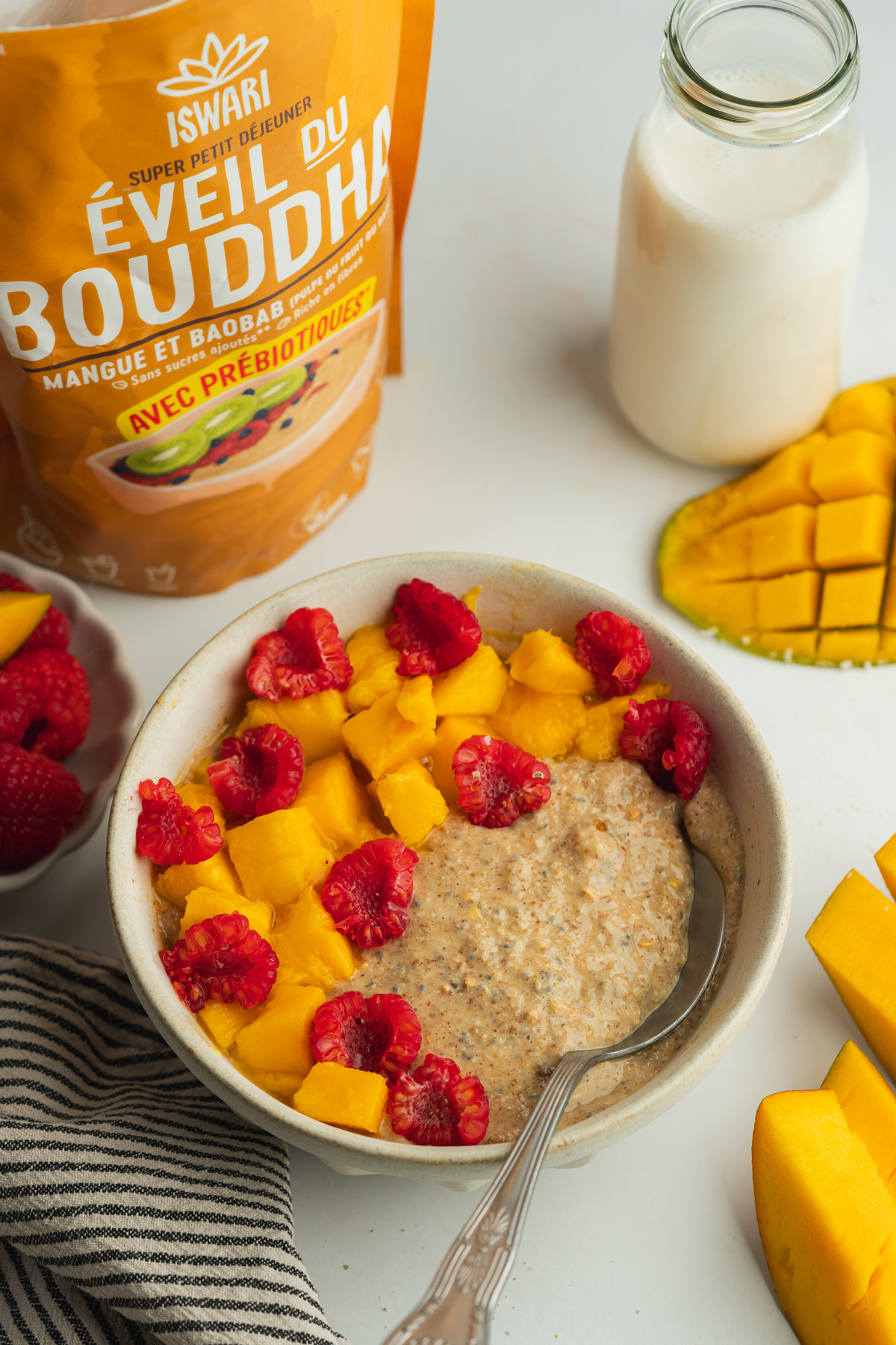 Porridge de mango y baobab