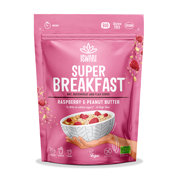Super Pequeno Almoço Amendoim Framb Bio 360g 