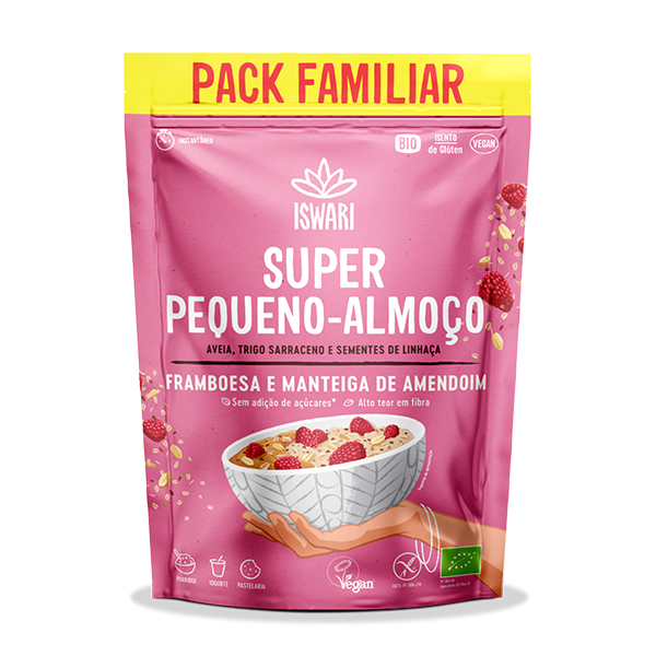 Super Pequeno Almoço Amendoim Framb Bio 1Kg PT