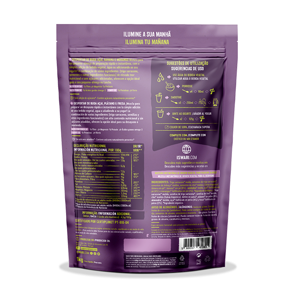 Despertar de Buda Açai, Plátano & Fresa 2