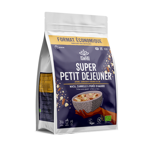 Super Petit Dejeuner Maca, Cannelle et Purée d'Amande 2