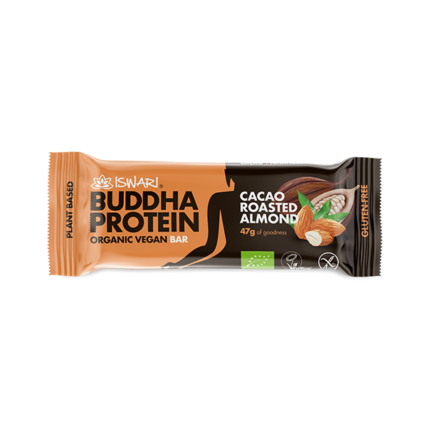 Buddha Protein Bar Cacao Amandes Grillées (15x47g) 2