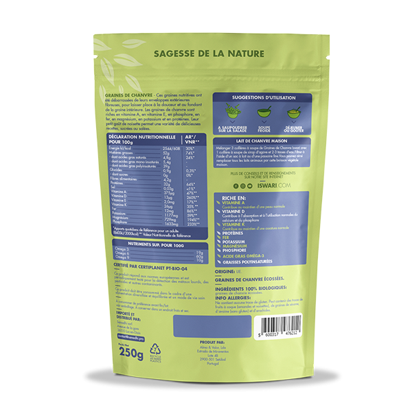 Graines de Chanvre Décortiquées 2