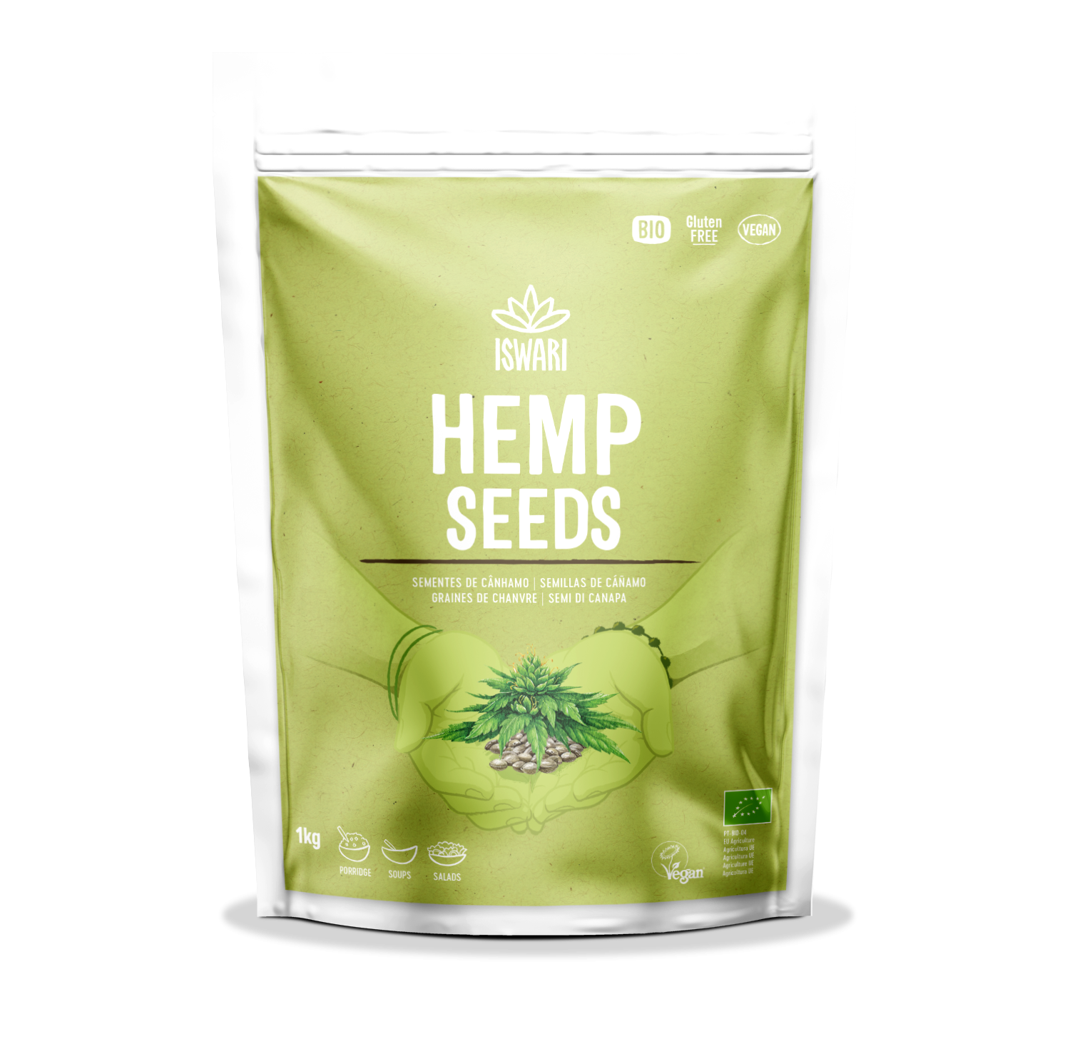 Sementes de Cânhamo Descascadas 1