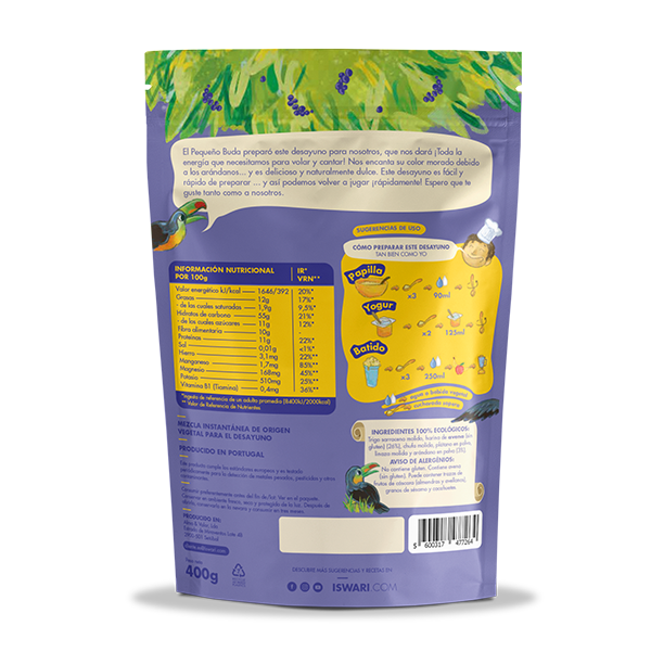 Pequeño Buda Desayuno Arándano Mágico 2