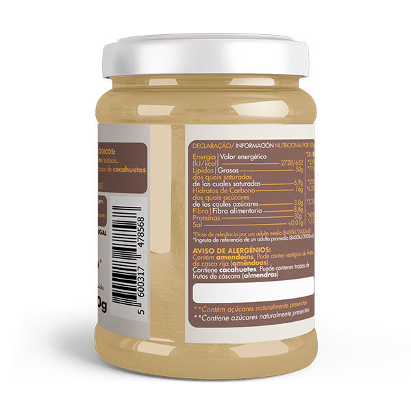 Manteiga de Amendoim Crocante Bio 2