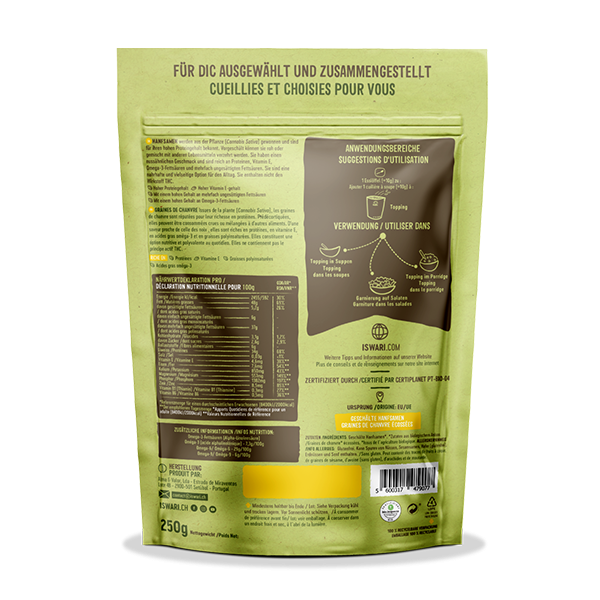 Geschälte Hanfsamen 2