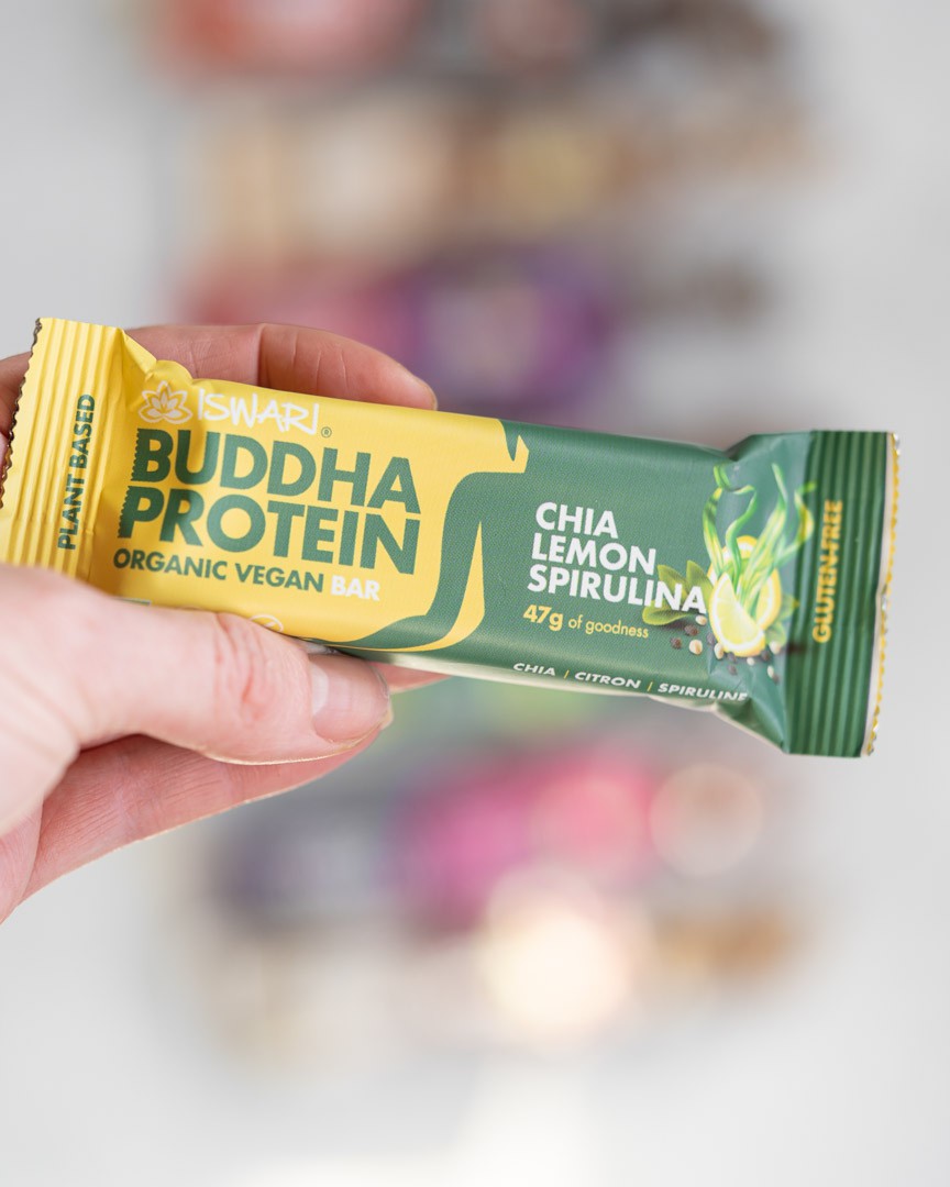 Buddha Protein Bar Chia Citron Spiruline (15x47g) 7