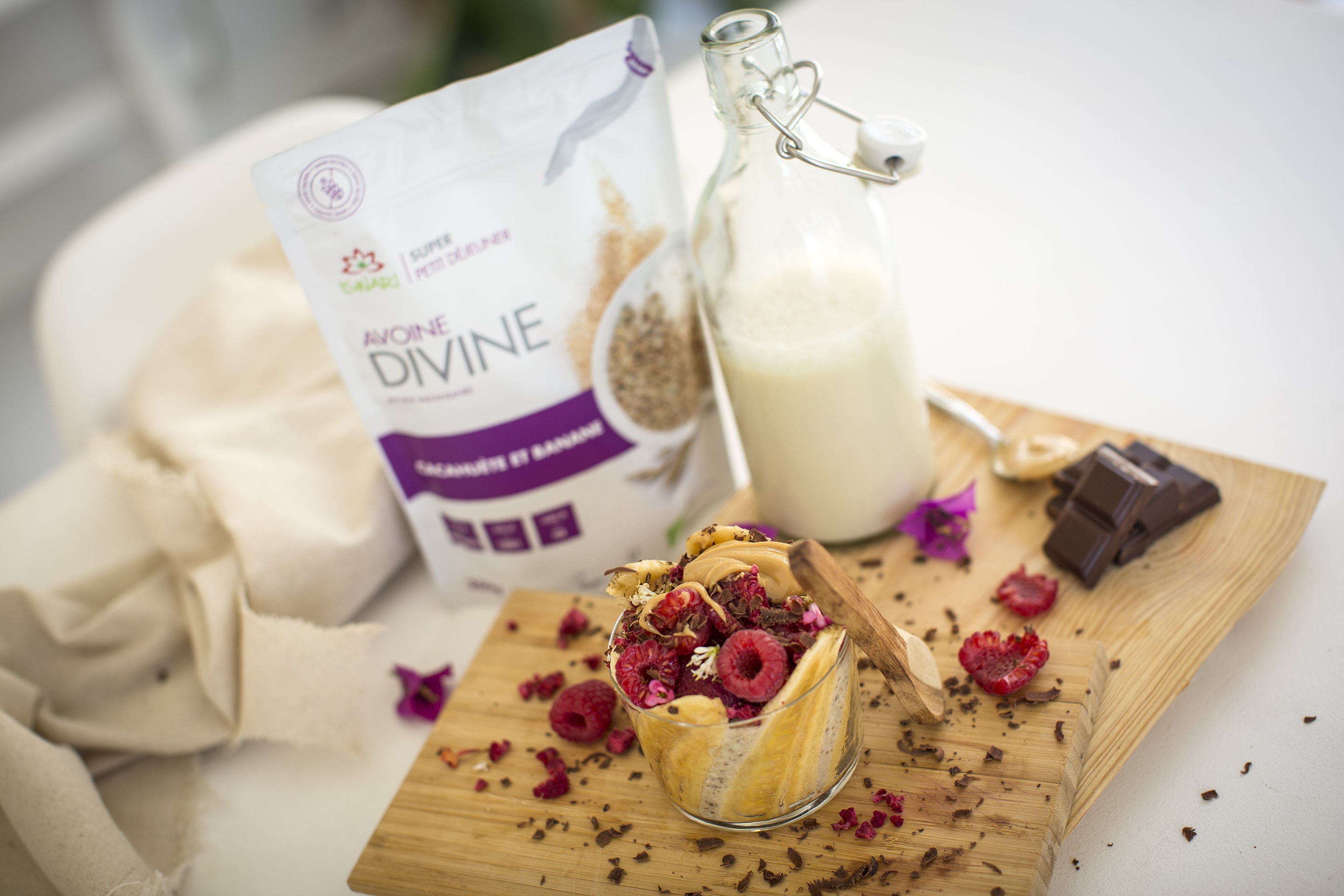Avoine Divine Cacahuète et Banane 9