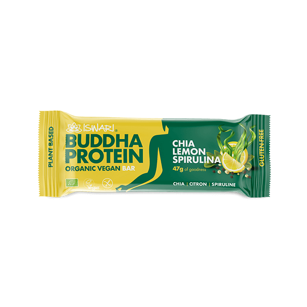 Buddha Protein Bar Chia Citron Spiruline (15x47g) 2