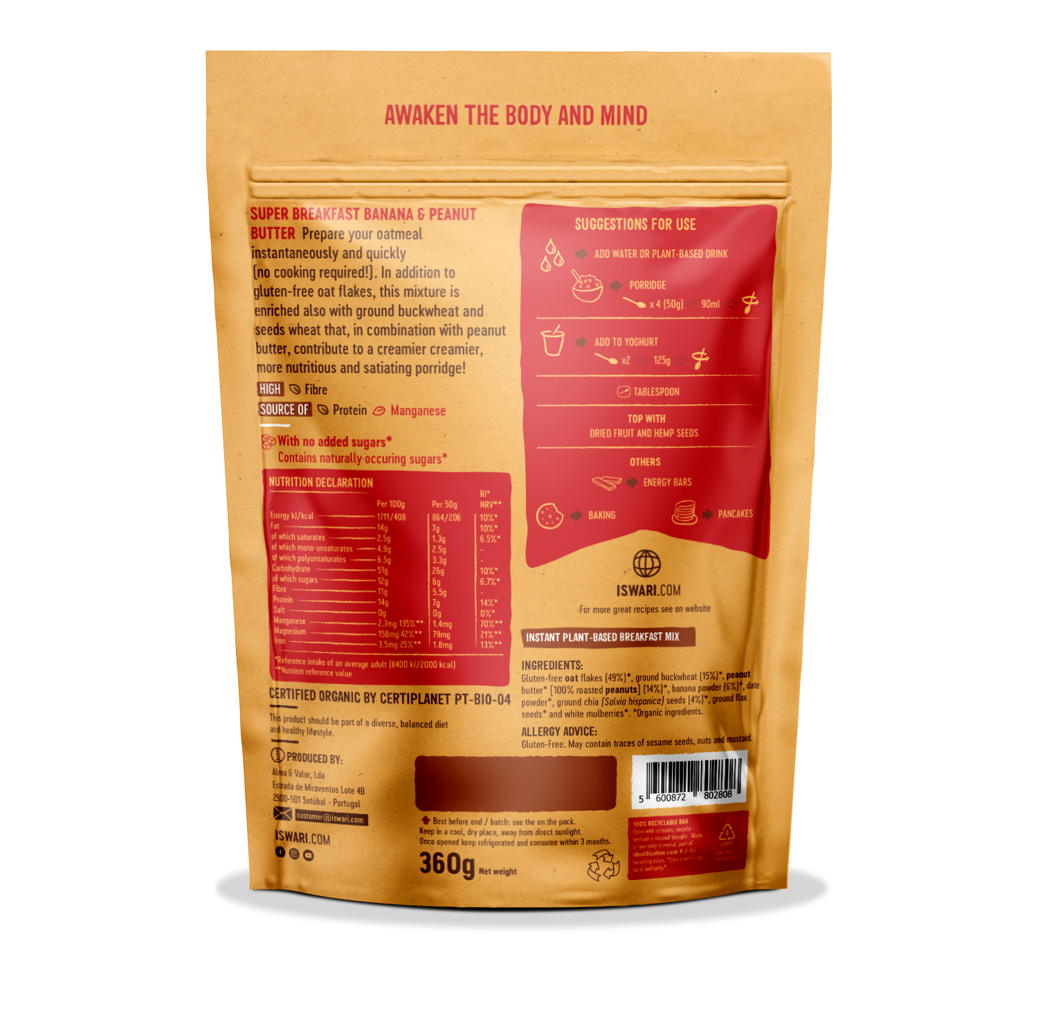 Super Breakfast Peanut Butter and Banana 2