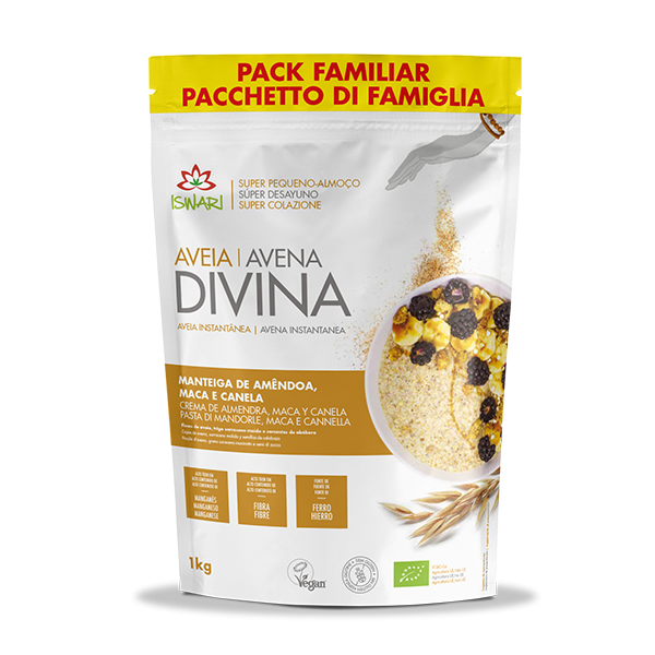 Aveia Divina Amêndoa, Maca e Canela 1