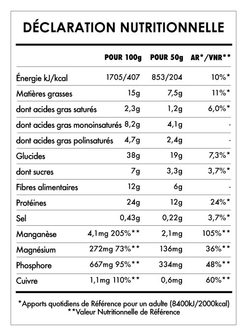 Super Petit Déjeuner Extra Protéiné - Cacao et Protéines de Graines de Courge 3
