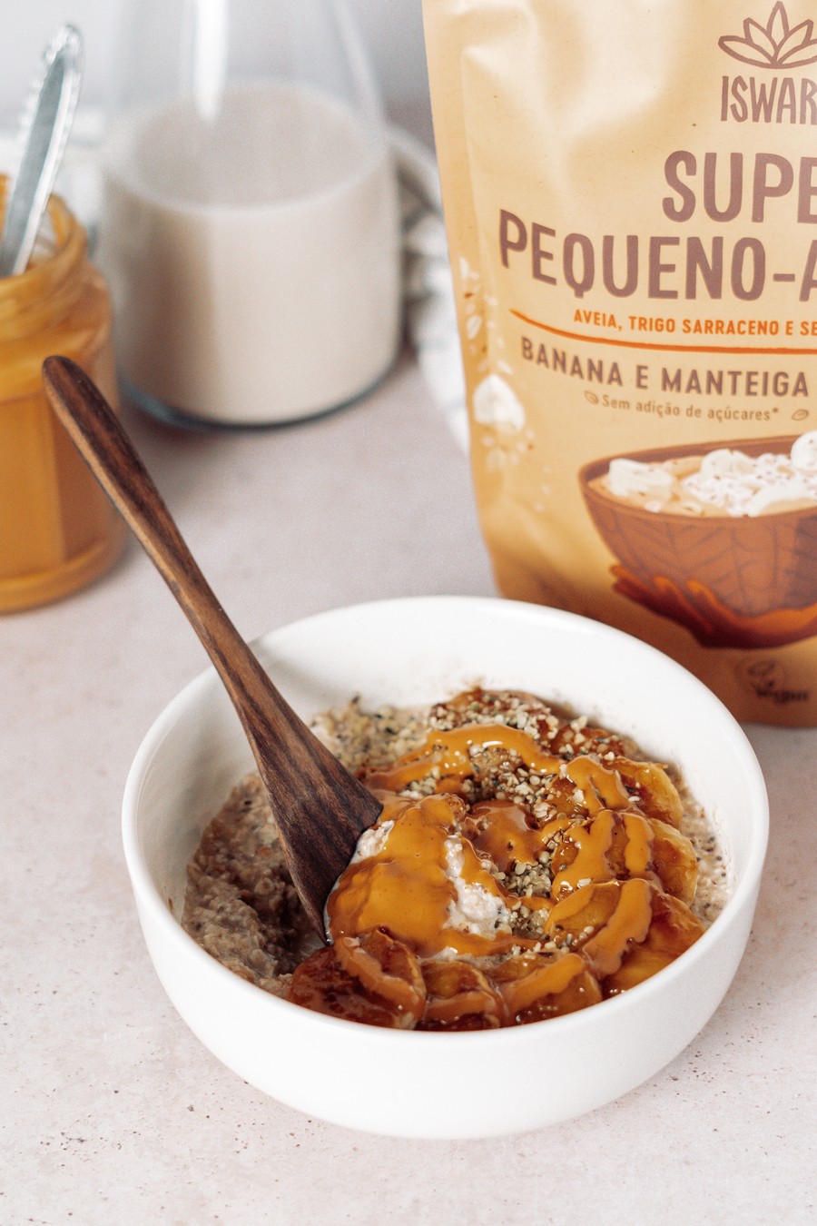 Super Pequeno-Almoço Banana e Manteiga de Amendoim 5