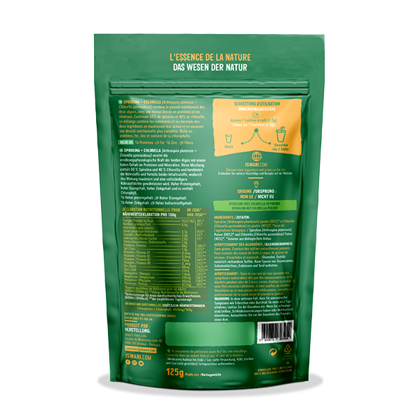 Spirulina + Chlorella poudre Bio 2