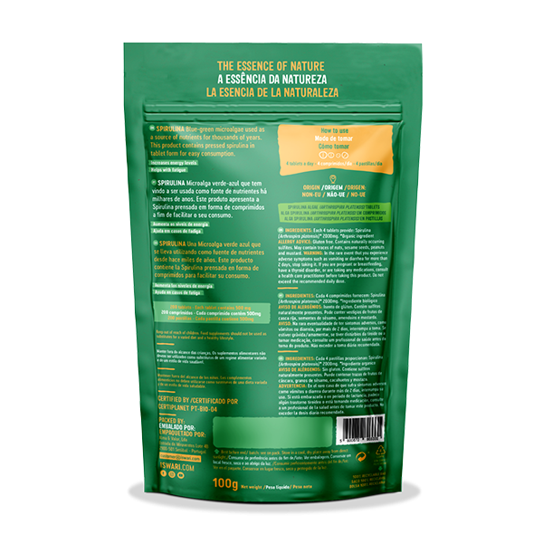 Spirulina Tablets Bio 2