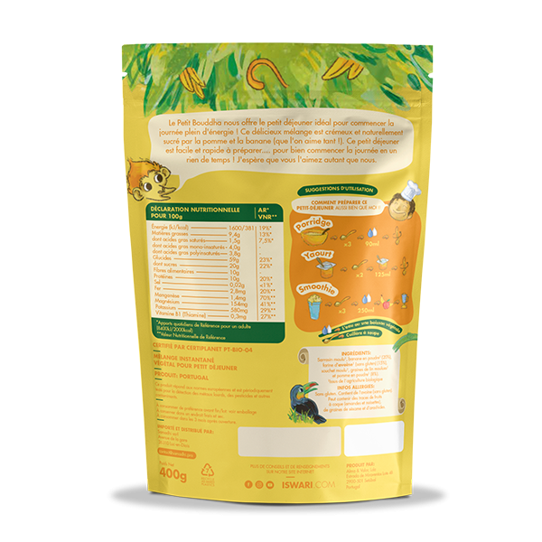 Petit Bouddha Pomme Banane 2