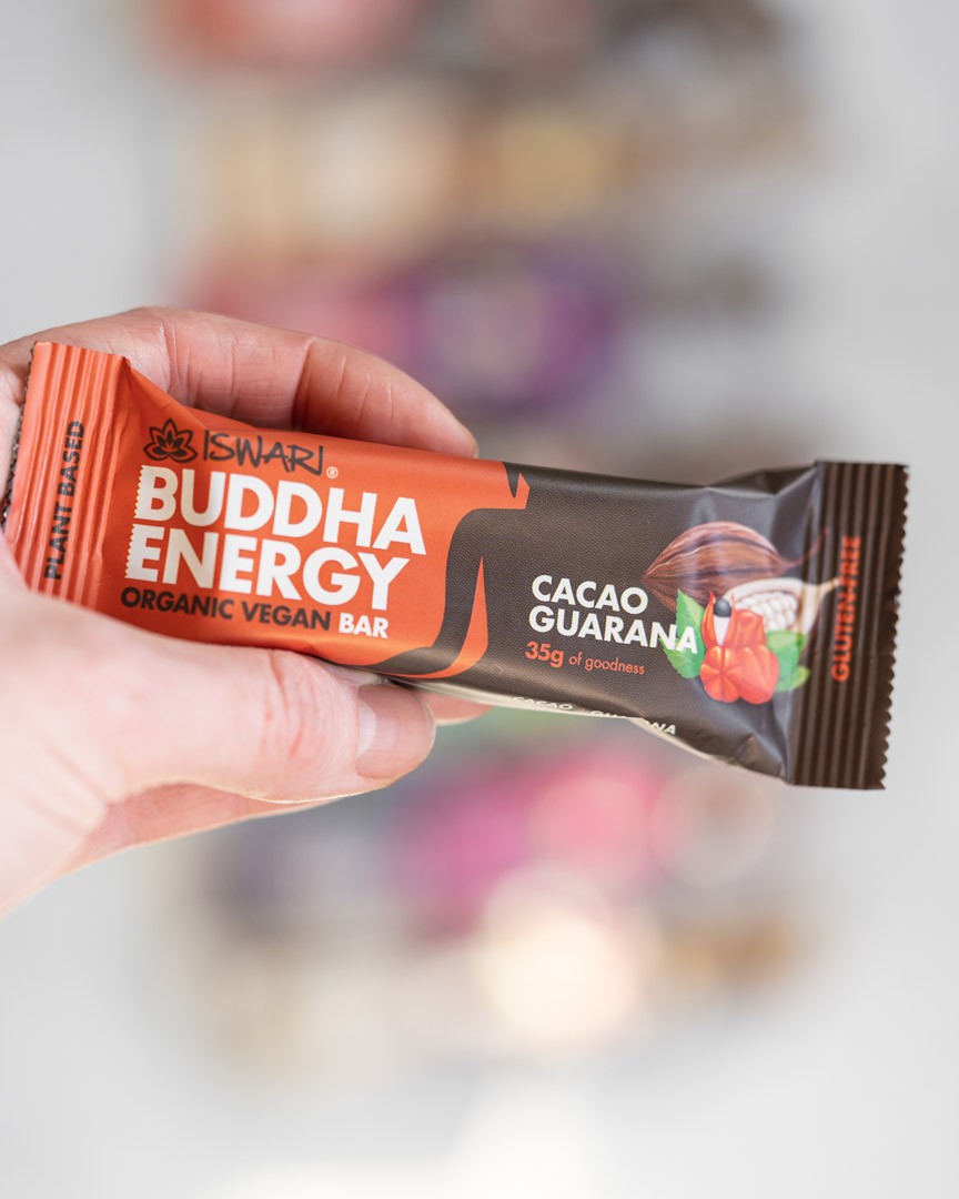 Buddha Energy Bar Cacao & Guarana (15x35g) 5