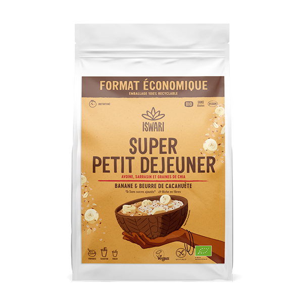 Super Petit Dejeuner Banane et Beurre de Cacahuète 1