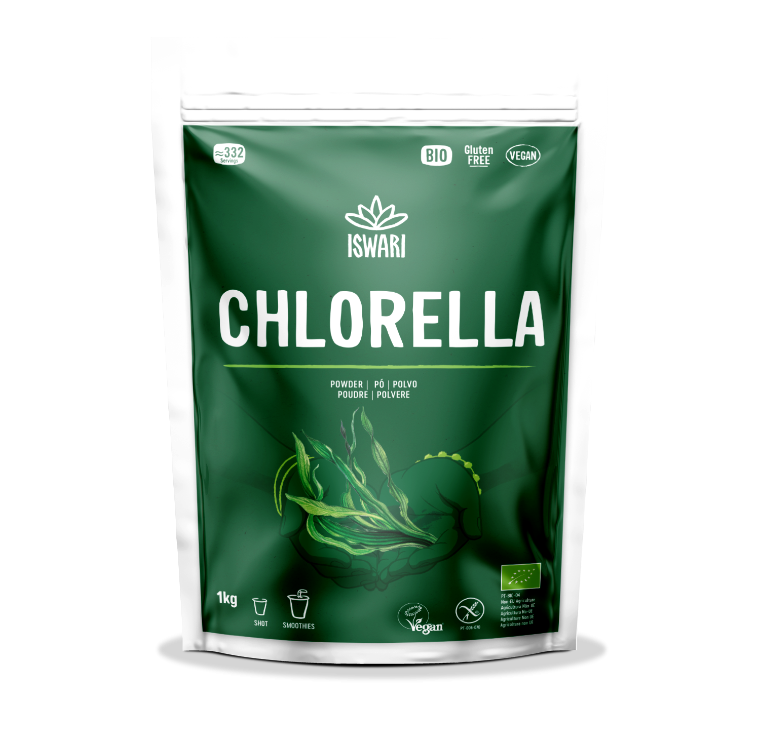 Clorela en Polvo Bio 1