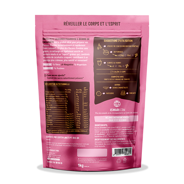 Super Petit Dejeuner Framboise et Beurre de Cacahuète 2