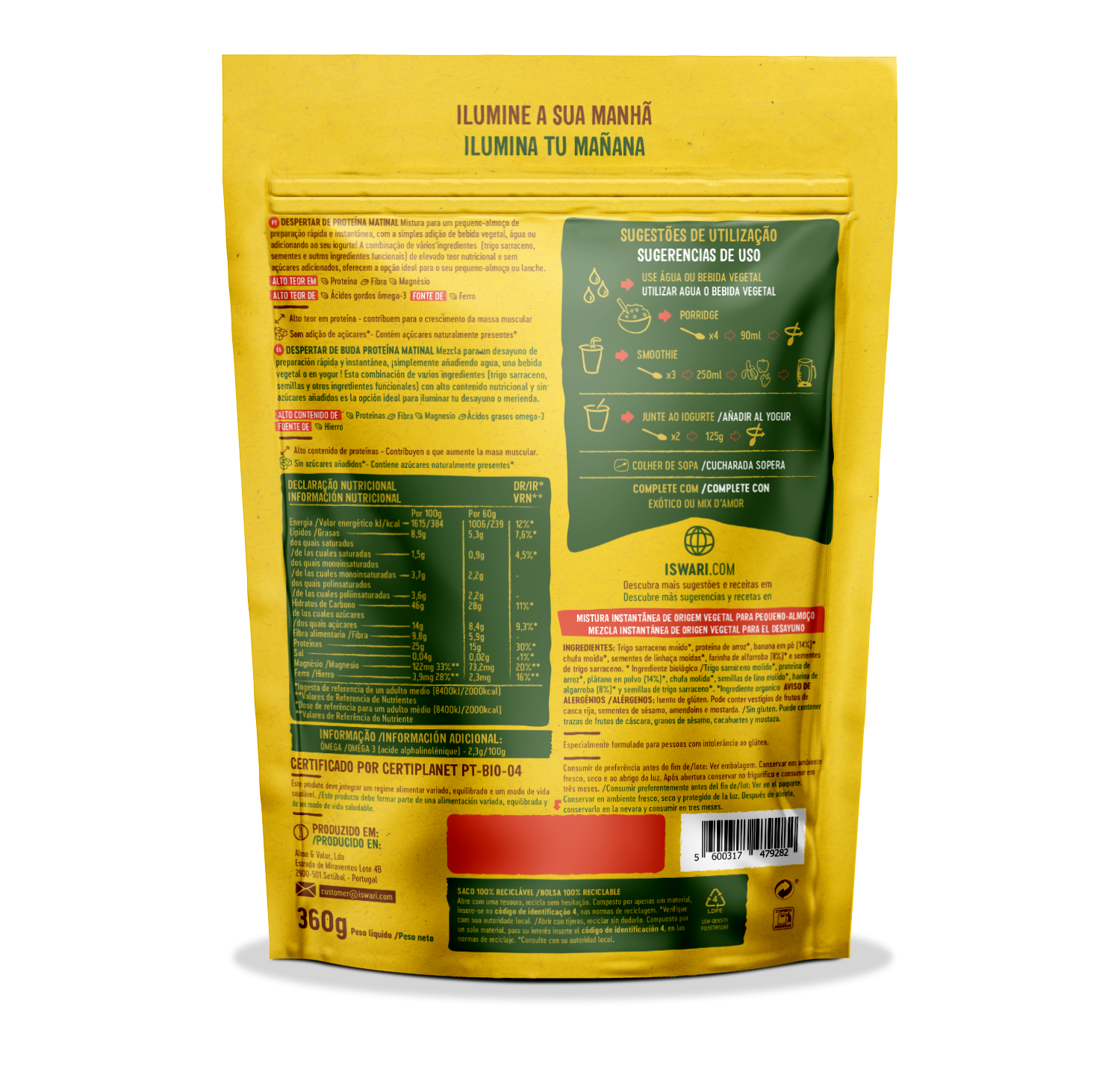 Despertar de Buda Proteína Matinal 2