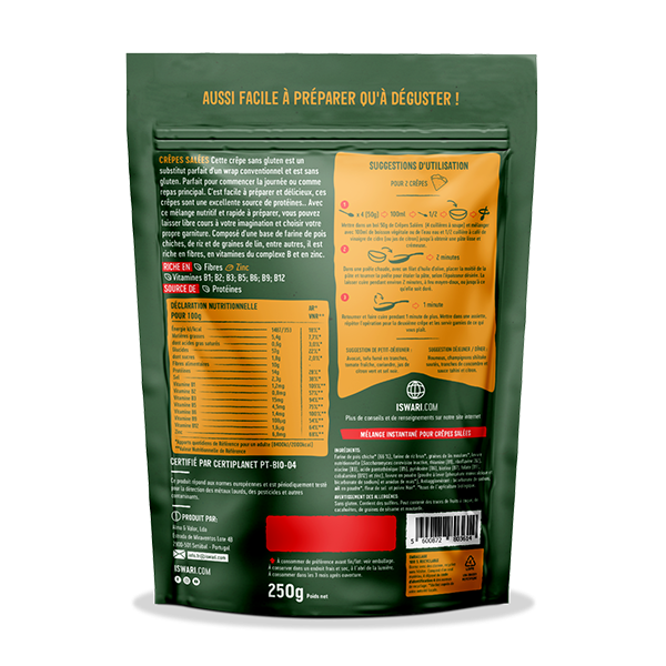 Crêpes Salées Bio 250g 2