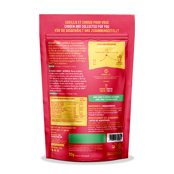 Camu Camu et Acérola en Poudre Bio 2