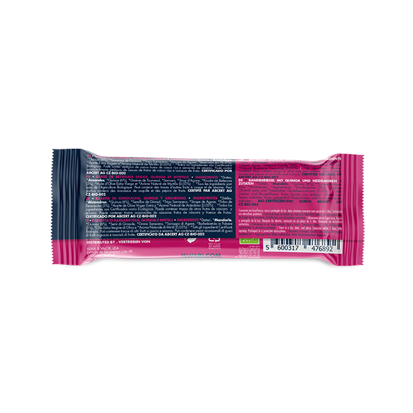 Buddha Energy Bar Beetroot, Quinoa and Blueberry (15x35g) 3