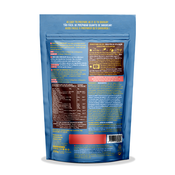 Mug Cake Extra Protein Chocolat Bio 2