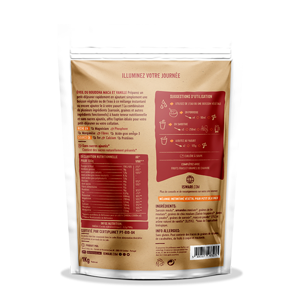 Éveil du Bouddha Maca & Vanille 2