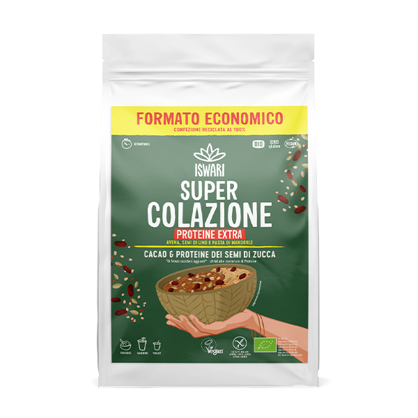 Super colazione extra proteica - Cacao e Proteine dei Semi di Zucca 1