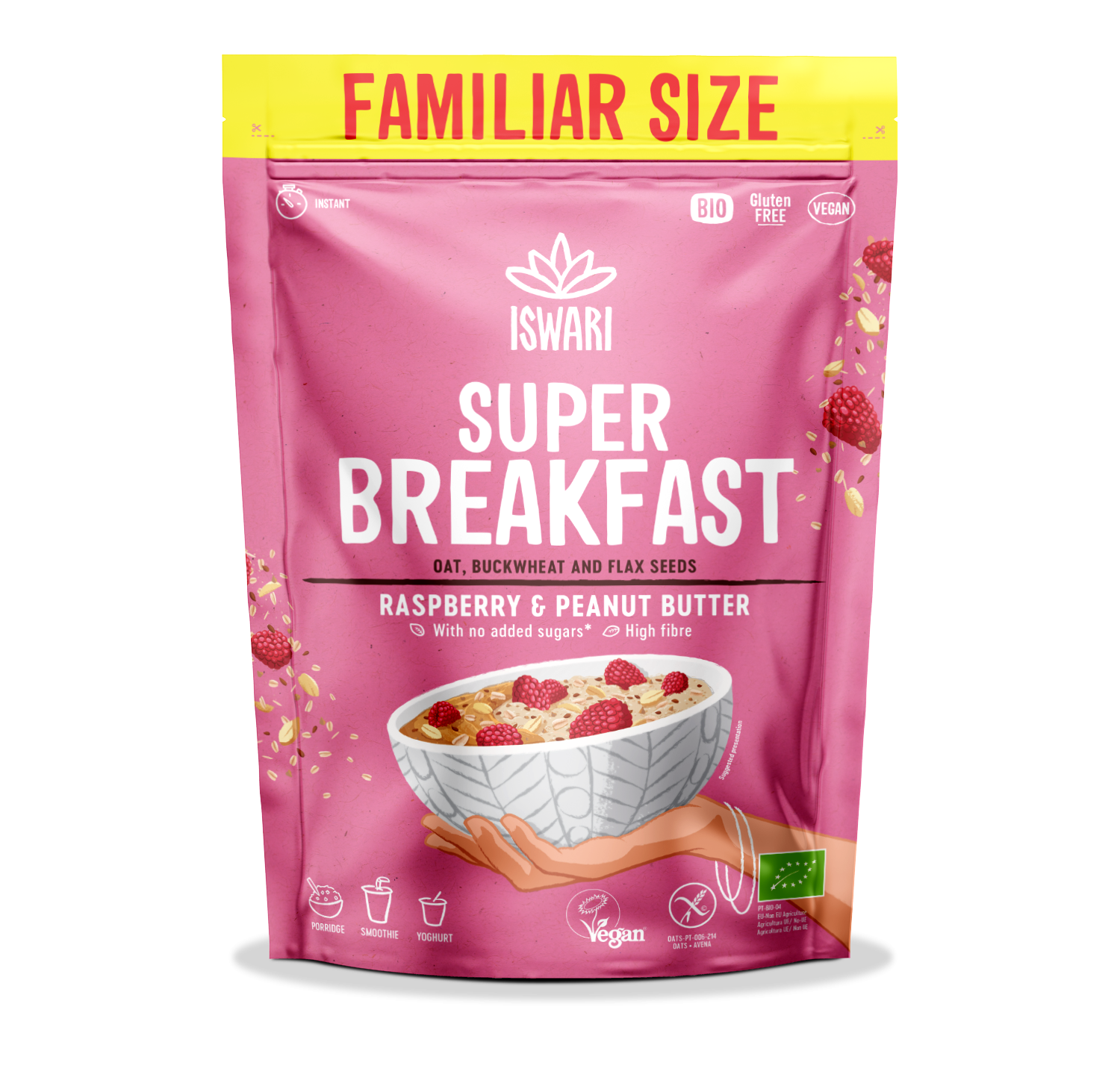 Super Desayuno de Mantequilla de Cacahuete y Frambuesas 1