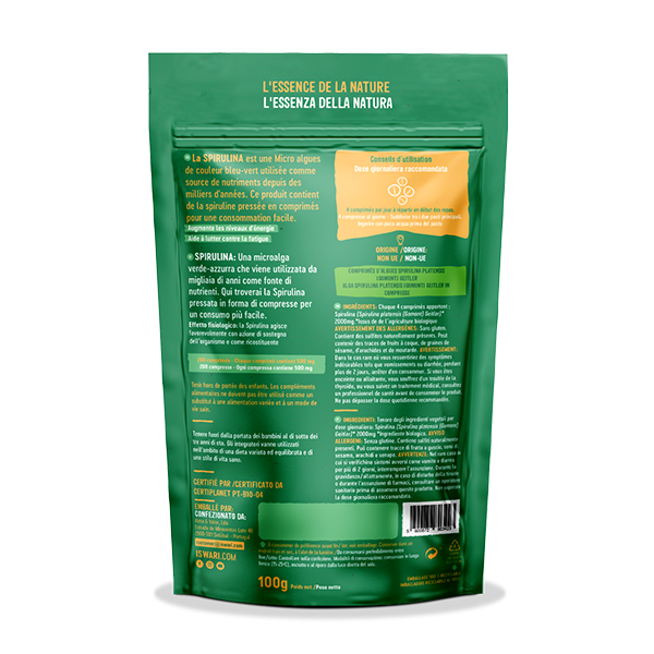 Spirulina in Compresse Bio 2