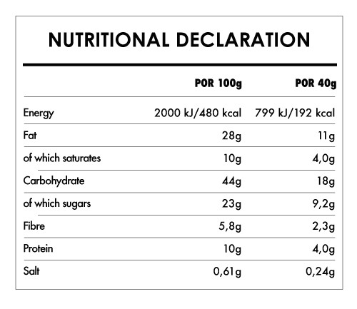 Oat Bar Orange & White Choc 6