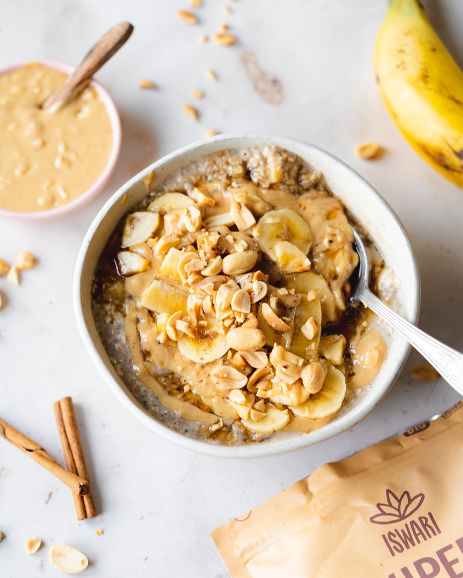 Super Pequeno-Almoço Banana e Manteiga de Amendoim 4