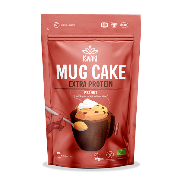 Mug Cake Extra Protein Peanut Bio 1