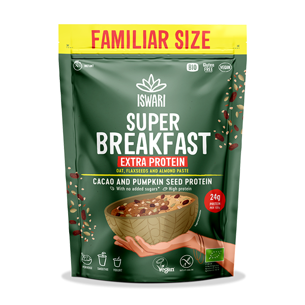 Super Breakfast Extra Protein - Cacao and Pumpkin Seed Protein 1