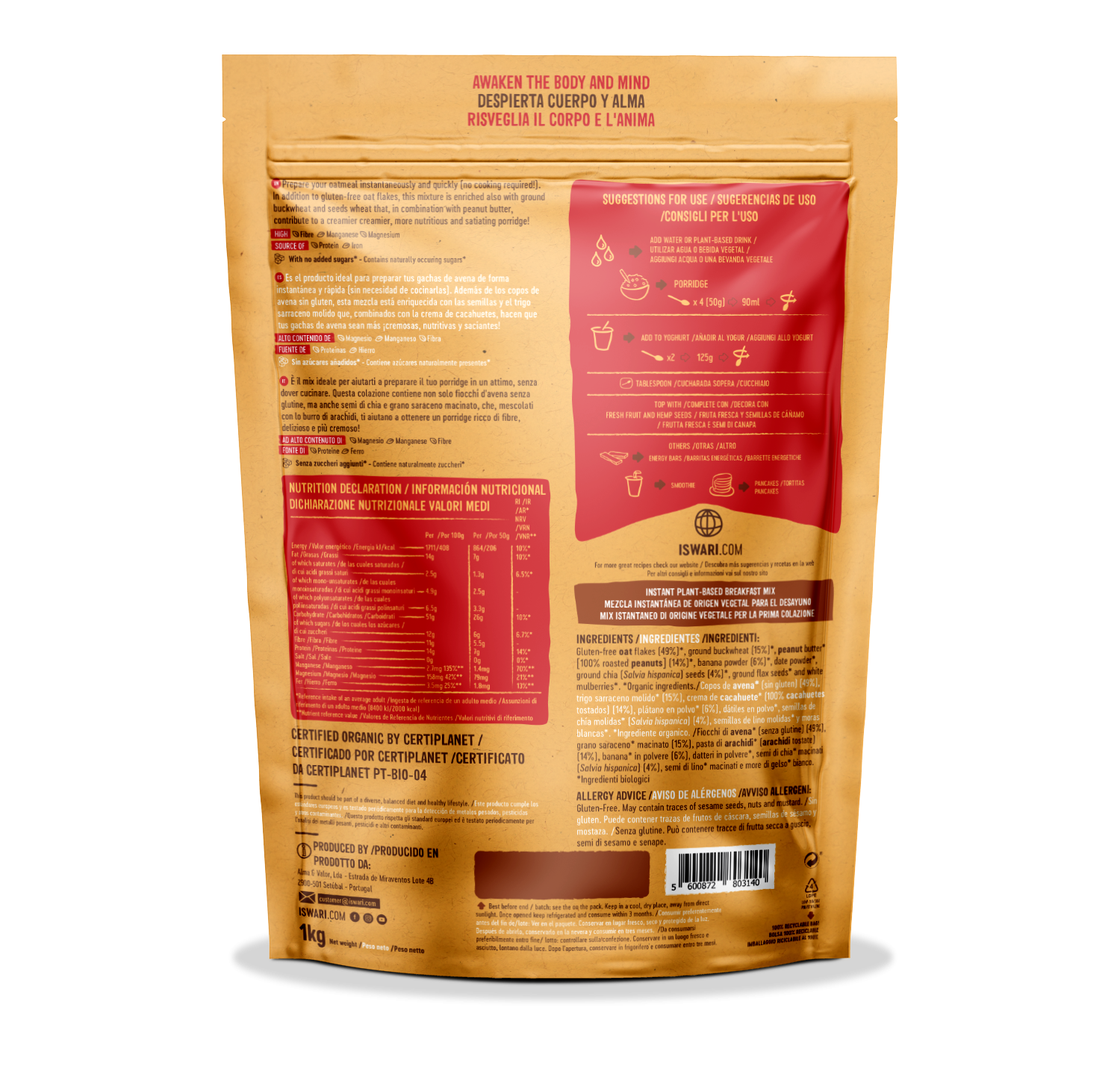 Súper Desayuno con Mantequilla de Cacahuete y Plátano 2