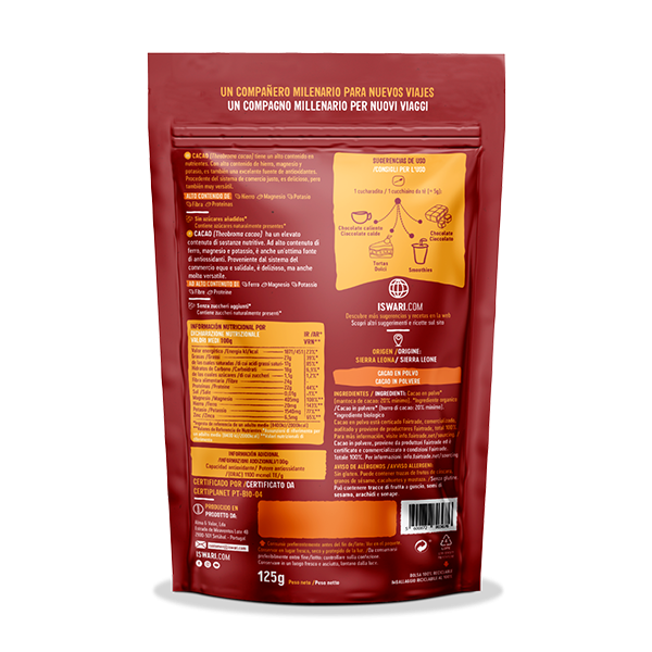 Cacao In Polvere Bio 2