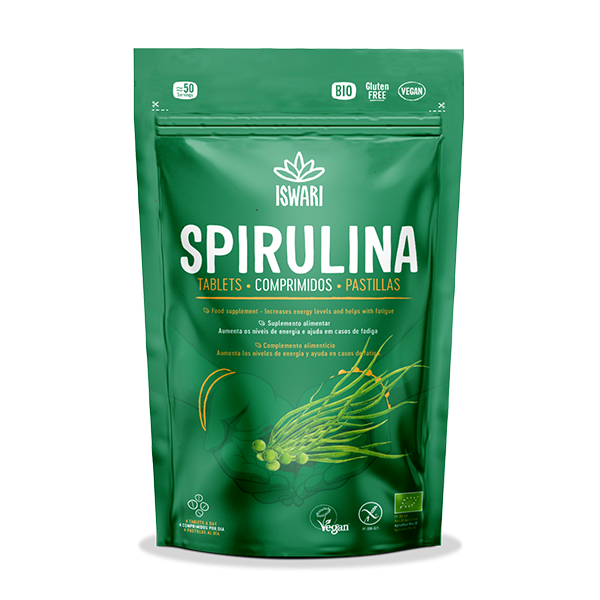 Buy now Spirulina + Chlorella powder Bio Single Ingredients Iswari