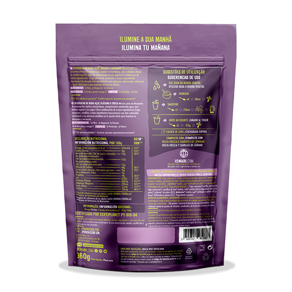 Despertar de Buda Açai, Plátano & Fresa 2