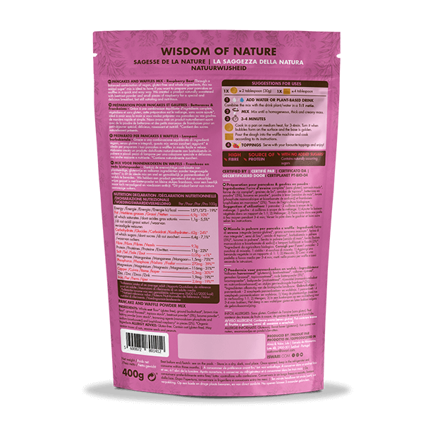 Pancake & Waffle mix - Beetroot and Raspberry 2