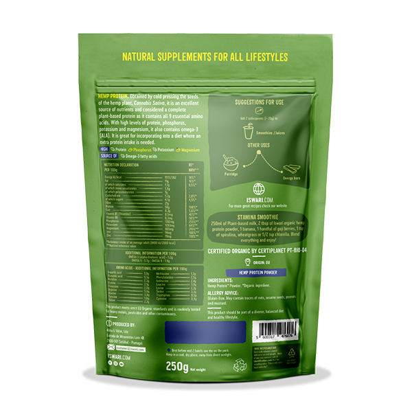 Hemp Protein Powder Bio 2